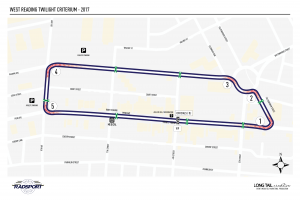 West Reading Crit Course Map